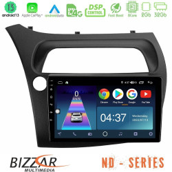 Bizzar ND Series 8Core Android13 2+32GB Honda Civic Hatchback Navigation Multimedia Tablet 9