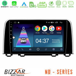 Bizzar ND Series 8Core Android13 2+32GB Honda CR-V 2019-gt; Navigation Multimedia Tablet 10 Bizzar ND Series 8Core Android13 2+32GB Honda CR-V 2019-gt; Navigation Multimedia Tablet 10