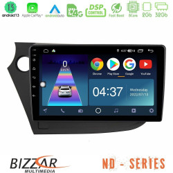 Bizzar ND Series 8Core Android13 2+32GB Honda Insight 2009-2015 Navigation Multimedia Tablet 9 Bizzar ND Series 8Core Android13 2+32GB Honda Insight 2009-2015 Navigation Multimedia Tablet 9