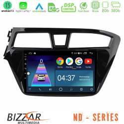 Bizzar ND Series 8Core Android13 2+32GB Hyundai i20 2014-2018 Navigation Multimedia Tablet 9 Bizzar ND Series 8Core Android13 2+32GB Hyundai i20 2014-2018 Navigation Multimedia Tablet 9