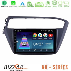 Bizzar ND Series 8Core Android13 2+32GB Hyundai i20 2018-2020 Navigation Multimedia Tablet 9 Bizzar ND Series 8Core Android13 2+32GB Hyundai i20 2018-2020 Navigation Multimedia Tablet 9