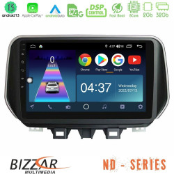 Bizzar ND Series 8Core Android13 2+32GB Hyundai Tucson 2019-gt; Navigation Multimedia Tablet 9