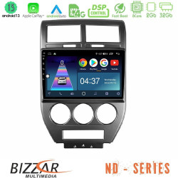 Bizzar ND Series 8Core Android13 2+32GB Jeep Compass/Patriot 2007-2009 Navigation Multimedia Tablet 10 Bizzar ND Series 8Core Android13 2+32GB Jeep Compass/Patriot 2007-2009 Navigation Multimedia Tablet 10