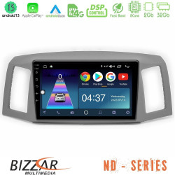 Bizzar ND Series 8Core Android13 2+32GB Jeep Grand Cherokee 2005-2007 Navigation Multimedia Tablet 10 Bizzar ND Series 8Core Android13 2+32GB Jeep Grand Cherokee 2005-2007 Navigation Multimedia Tablet 10