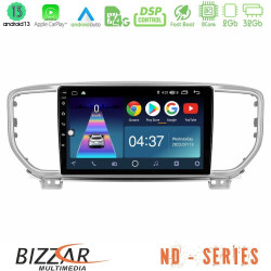 Bizzar ND Series 8Core Android13 2+32GB Kia Sportage 2018-2021 Navigation Multimedia Tablet 9 Bizzar ND Series 8Core Android13 2+32GB Kia Sportage 2018-2021 Navigation Multimedia Tablet 9