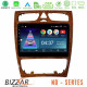 Bizzar ND Series 8Core Android13 2+32GB Mercedes C Class (W203) Navigation Multimedia Tablet 9 (Wooden Style)