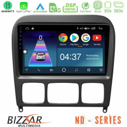 Bizzar ND Series 8Core Android13 2+32GB Mercedes S Class 1999-2004 (W220) Navigation Multimedia Tablet 9 Bizzar ND Series 8Core Android13 2+32GB Mercedes S Class 1999-2004 (W220) Navigation Multimedia Tablet 9