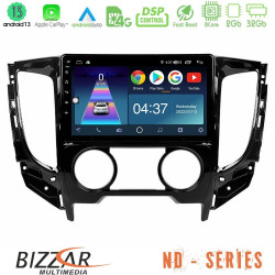 Bizzar ND Series 8Core Android13 2+32GB Mitsubishi L200 2016-gt; -amp; Fiat Fullback (Manual A/C) Navigation Multimedia Tablet 9 Bizzar ND Series 8Core Android13 2+32GB Mitsubishi L200 2016-gt; -amp; Fiat Fullback (Manual A/C) Navigation Multimedia Tablet 9