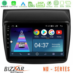 Bizzar ND Series 8Core Android13 2+32GB Mitsubishi L200 Navigation Multimedia Tablet 9 Bizzar ND Series 8Core Android13 2+32GB Mitsubishi L200 Navigation Multimedia Tablet 9