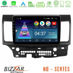 Bizzar ND Series 8Core Android13 2+32GB Mitsubishi Lancer 2008 – 2015 Navigation Multimedia Tablet 10 Bizzar ND Series 8Core Android13 2+32GB Mitsubishi Lancer 2008 – 2015 Navigation Multimedia Tablet 10