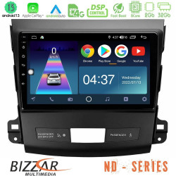 Bizzar ND Series 8Core Android13 2+32GB Mitsubishi Outlander/Citroen C-Crosser/Peugeot 4007 Navigation Multimedia Tablet 9 Bizzar ND Series 8Core Android13 2+32GB Mitsubishi Outlander/Citroen C-Crosser/Peugeot 4007 Navigation Multimedia Tablet 9