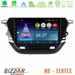 Bizzar ND Series 8Core Android13 2+32GB Opel Corsa F 2019-2023 Navigation Multimedia Tablet 9 Bizzar ND Series 8Core Android13 2+32GB Opel Corsa F 2019-2023 Navigation Multimedia Tablet 9