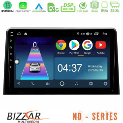 Bizzar ND Series 8Core Android13 2+32GB Peugeot Partner / Citroen Berlingo 2020-gt; Navigation Multimedia Tablet 10 Bizzar ND Series 8Core Android13 2+32GB Peugeot Partner / Citroen Berlingo 2020-gt; Navigation Multimedia Tablet 10