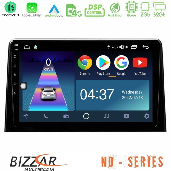 Bizzar ND Series 8Core Android13 2+32GB Peugeot Partner / Citroen Berlingo 2020-gt; Navigation Multimedia Tablet 10 Bizzar ND Series 8Core Android13 2+32GB Peugeot Partner / Citroen Berlingo 2020-gt; Navigation Multimedia Tablet 10