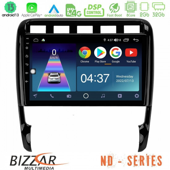 Bizzar ND Series 8Core Android13 2+32GB Porsche Cayenne 2003-2010 Navigation Multimedia Tablet 9 Bizzar ND Series 8Core Android13 2+32GB Porsche Cayenne 2003-2010 Navigation Multimedia Tablet 9
