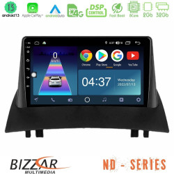 Bizzar ND Series 8Core Android13 2+32GB Renault Megane 2 2002-2008 Navigation Multimedia Tablet 9 Bizzar ND Series 8Core Android13 2+32GB Renault Megane 2 2002-2008 Navigation Multimedia Tablet 9