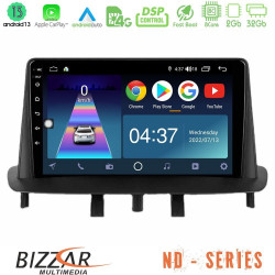 Bizzar ND Series 8Core Android13 2+32GB Renault Megane 3 2009-2013 Navigation Multimedia Tablet 9 Bizzar ND Series 8Core Android13 2+32GB Renault Megane 3 2009-2013 Navigation Multimedia Tablet 9