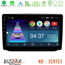 Bizzar ND Series 8Core Android13 2+32GB Skoda Fabia 2007-2014 Navigation Multimedia Tablet 10 Bizzar ND Series 8Core Android13 2+32GB Skoda Fabia 2007-2014 Navigation Multimedia Tablet 10
