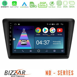 Bizzar ND Series 8Core Android13 2+32GB Skoda Rapid 2013-2017 Navigation Multimedia Tablet 9 Bizzar ND Series 8Core Android13 2+32GB Skoda Rapid 2013-2017 Navigation Multimedia Tablet 9