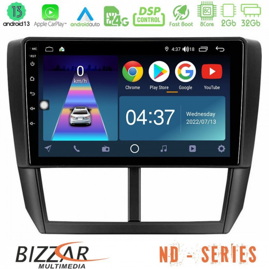 Bizzar ND Series 8Core Android13 2+32GB Subaru Forester Navigation Multimedia Tablet 9 Bizzar ND Series 8Core Android13 2+32GB Subaru Forester Navigation Multimedia Tablet 9