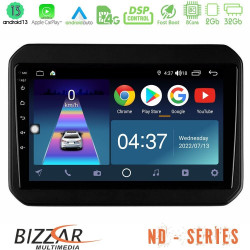 Bizzar ND Series 8Core Android13 2+32GB Suzuki Ignis Navigation Multimedia Tablet 9 Bizzar ND Series 8Core Android13 2+32GB Suzuki Ignis Navigation Multimedia Tablet 9