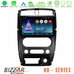 Bizzar ND Series 8Core Android13 2+32GB Suzuki Jimny 2007-2017 Navigation Multimedia Tablet 9 Bizzar ND Series 8Core Android13 2+32GB Suzuki Jimny 2007-2017 Navigation Multimedia Tablet 9
