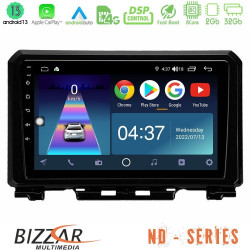 Bizzar ND Series 8Core Android13 2+32GB Suzuki Jimny 2018-2022 Navigation Multimedia Tablet 9 Bizzar ND Series 8Core Android13 2+32GB Suzuki Jimny 2018-2022 Navigation Multimedia Tablet 9
