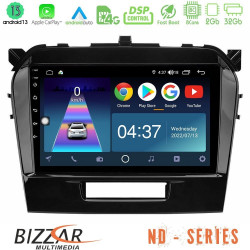 Bizzar ND Series 8Core Android13 2+32GB Suzuki Vitara 2015-2021 Navigation Multimedia Tablet 9 Bizzar ND Series 8Core Android13 2+32GB Suzuki Vitara 2015-2021 Navigation Multimedia Tablet 9