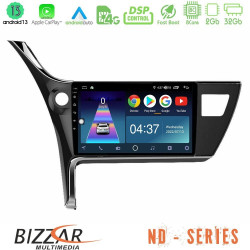 Bizzar ND Series 8Core Android13 2+32GB Toyota Corolla 2017-2018 Navigation Multimedia Tablet 10 Bizzar ND Series 8Core Android13 2+32GB Toyota Corolla 2017-2018 Navigation Multimedia Tablet 10