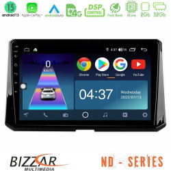 Bizzar ND Series 8Core Android13 2+32GB Toyota Corolla 2019-2022 Navigation Multimedia Tablet 9 Bizzar ND Series 8Core Android13 2+32GB Toyota Corolla 2019-2022 Navigation Multimedia Tablet 9