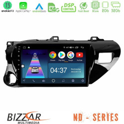 Bizzar ND Series 8Core Android13 2+32GB Toyota Hilux 2017-2021 Navigation Multimedia Tablet 10 Bizzar ND Series 8Core Android13 2+32GB Toyota Hilux 2017-2021 Navigation Multimedia Tablet 10