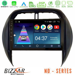 Bizzar ND Series 8Core Android13 2+32GB Toyota RAV4 2001-2005 (Auto A/C) Navigation Multimedia Tablet 9 Bizzar ND Series 8Core Android13 2+32GB Toyota RAV4 2001-2005 (Auto A/C) Navigation Multimedia Tablet 9