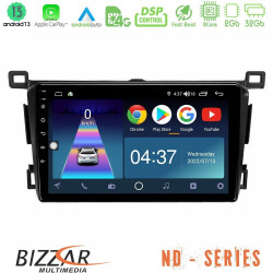 Bizzar ND Series 8Core Android13 2+32GB Toyota RAV4 2013-2018 Navigation Multimedia Tablet 9 Bizzar ND Series 8Core Android13 2+32GB Toyota RAV4 2013-2018 Navigation Multimedia Tablet 9