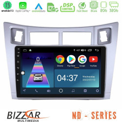 Bizzar ND Series 8Core Android13 2+32GB Toyota Yaris Navigation Multimedia Tablet 9 (Ασημί Χρώμα) Bizzar ND Series 8Core Android13 2+32GB Toyota Yaris Navigation Multimedia Tablet 9 (Ασημί Χρώμα)