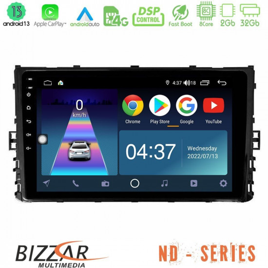 Bizzar ND Series 8Core Android13 2+32GB VW MQB 2017-gt; Navigation Multimedia Tablet 9 Bizzar ND Series 8Core Android13 2+32GB VW MQB 2017-gt; Navigation Multimedia Tablet 9