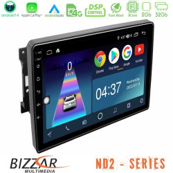 Bizzar ND2 Series 8Core Android14 2+32GB Chrysler / Dodge / Jeep Navigation Multimedia Tablet 10 Με Carplay - Android Auto Bizzar ND2 Series 8Core Android14 2+32GB Chrysler / Dodge / Jeep Navigation Multimedia Tablet 10 Με Carplay - Android Auto