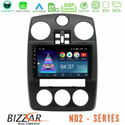 Bizzar ND2 Series 8Core Android14 2+32GB Chrysler PT-Cruiser 2000-2005 Navigation Multimedia Tablet 9? Με Carplay - Android Auto Bizzar ND2 Series 8Core Android14 2+32GB Chrysler PT-Cruiser 2000-2005 Navigation Multimedia Tablet 9? Με Carplay - Android Auto