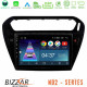 Bizzar ND2 Series 8Core Android14 2+32GB  Citroen C-Elysee / Peugeot 301 Navigation Multimedia Tablet 9 Με Carplay - Android Auto (Μαύρο))