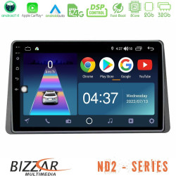 Bizzar ND2 Series 8Core Android14 2+32GB Dacia Duster 2019-> Navigation Multimedia Tablet 9 Με Carplay - Android Auto Bizzar ND2 Series 8Core Android14 2+32GB Dacia Duster 2019-> Navigation Multimedia Tablet 9 Με Carplay - Android Auto