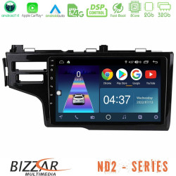 Bizzar ND2 Series 8Core Android14 2+32GB Honda Jazz 2013-2020 Navigation Multimedia Tablet 9 Με Carplay - Android Auto Bizzar ND2 Series 8Core Android14 2+32GB Honda Jazz 2013-2020 Navigation Multimedia Tablet 9 Με Carplay - Android Auto