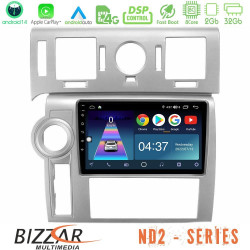 Bizzar ND2 Series 8Core Android14 2+32GB  Hummer H2 2008-2009 Navigation Multimedia Tablet 9 Με Carplay - Android Auto