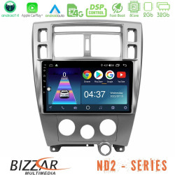 Bizzar ND2 Series 8Core Android14 2+32GB Hyundai Tucson Navigation Multimedia Tablet 10 Με Carplay - Android Auto Bizzar ND2 Series 8Core Android14 2+32GB Hyundai Tucson Navigation Multimedia Tablet 10 Με Carplay - Android Auto