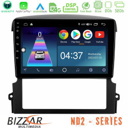 Bizzar ND2 Series 8Core Android14 2+32GB  Kia Sorento Navigation Multimedia Tablet 9 Με Carplay - Android Auto