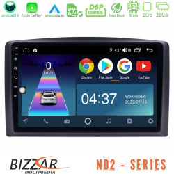 Bizzar ND2 Series 8Core Android14 2+32GB Mercedes Vito 2015-2021 Navigation Multimedia Tablet 10 Με Carplay - Android Auto Bizzar ND2 Series 8Core Android14 2+32GB Mercedes Vito 2015-2021 Navigation Multimedia Tablet 10 Με Carplay - Android Auto