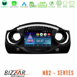 Bizzar ND2 Series 8Core Android14 2+32GB  Mini Cooper R50 Navigation Multimedia Tablet 9 Με Carplay - Android Auto