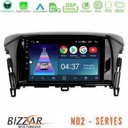 Bizzar ND2 Series 8Core Android14 2+32GB Mitsubishi Eclipse Cross Navigation Multimedia Tablet 9 Με Carplay - Android Auto Bizzar ND2 Series 8Core Android14 2+32GB Mitsubishi Eclipse Cross Navigation Multimedia Tablet 9 Με Carplay - Android Auto
