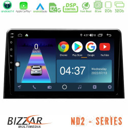 Bizzar ND2 Series 8Core Android14 2+32GB Peugeot Partner / Citroen Berlingo 2020-gt; Navigation Multimedia Tablet 10 Με Carplay - Android Auto Bizzar ND2 Series 8Core Android14 2+32GB Peugeot Partner / Citroen Berlingo 2020-gt; Navigation Multimedia Tablet 10 Με Carplay - Android Auto