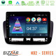 Bizzar ND2 Series 8Core Android14 2+32GB  Seat Ibiza 2012-2015 Navigation Multimedia Tablet 9 Με Carplay - Android Auto (Piano Black)