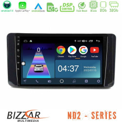Bizzar ND2 Series 8Core Android14 2+32GB  Skoda Kamiq 2019-2022 Navigation Multimedia Tablet 9? Με Carplay - Android Auto