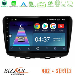 Bizzar ND2 Series 8Core Android14 2+32GB Suzuki Baleno 2016-2021 Navigation Multimedia Tablet 9 Με Carplay - Android Auto Bizzar ND2 Series 8Core Android14 2+32GB Suzuki Baleno 2016-2021 Navigation Multimedia Tablet 9 Με Carplay - Android Auto